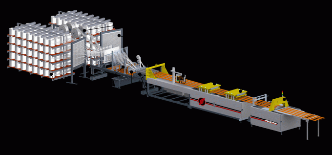Polyurethaneprofiel van FRP met pultrudeerbare kunststofdeuren en ramen Extrusie van polyurethanevezel met pultrudeerbare kunststof 4